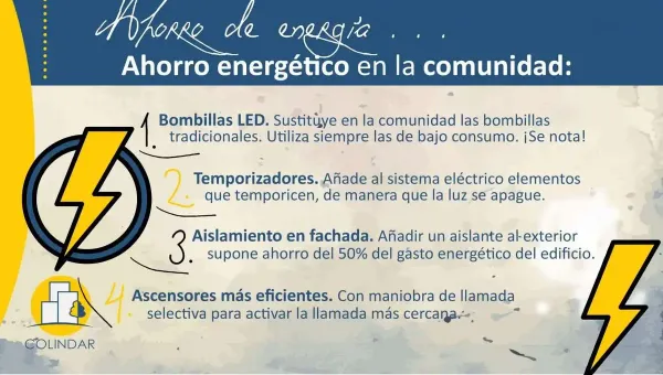 Ahorro Energía comunidad de propietarios