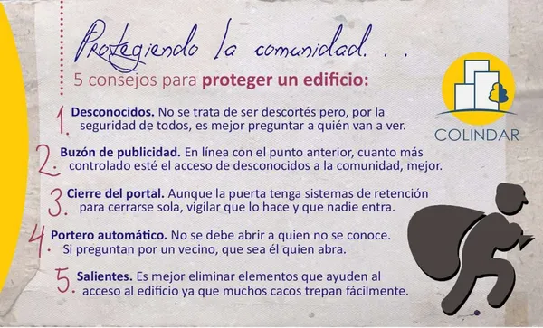 5 Consejos para que una comunidad de propietarios esté más protegida