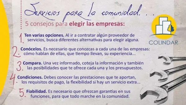 Servicios para Comunidad
