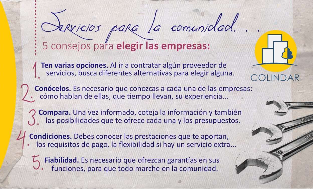 Servicios para Comunidad