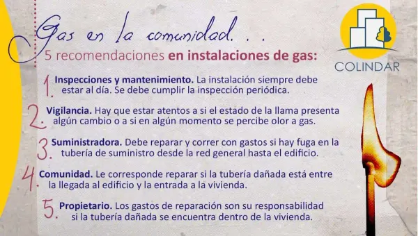 Gas en comunidades