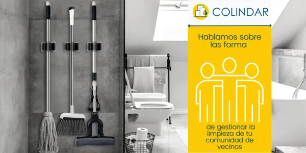 limpieza comunidad de vecinos colindar app
