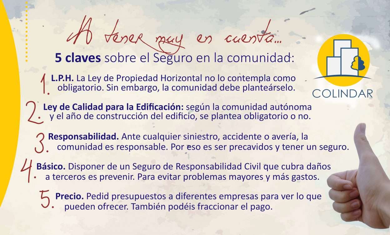Seguro comunidad propietarios